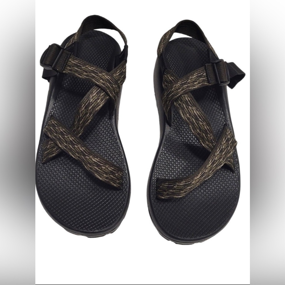 Chaco Mens Z/1 Classic Vibram Sandals, sz 11 Wide, Camo Army color scheme